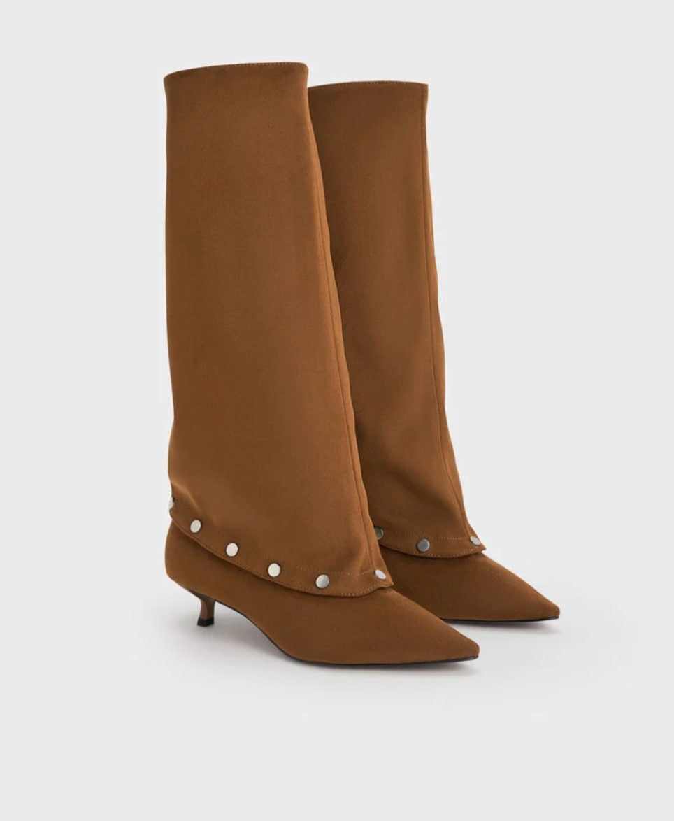 Convertible Knee High Boots